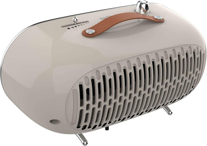 Cecotec Keramik-Heizlüfter für den Tisch mit niedrigem Verbrauch – ReadyWarm 1500 Ceramic Retro. 150