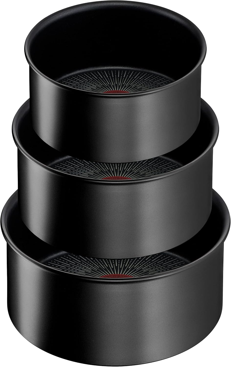 Tefal Ingenio Eco Resist On Kochgeschirr, 4 p, stapelbar, Induktion, leicht zu reinigen, Antihaftbes