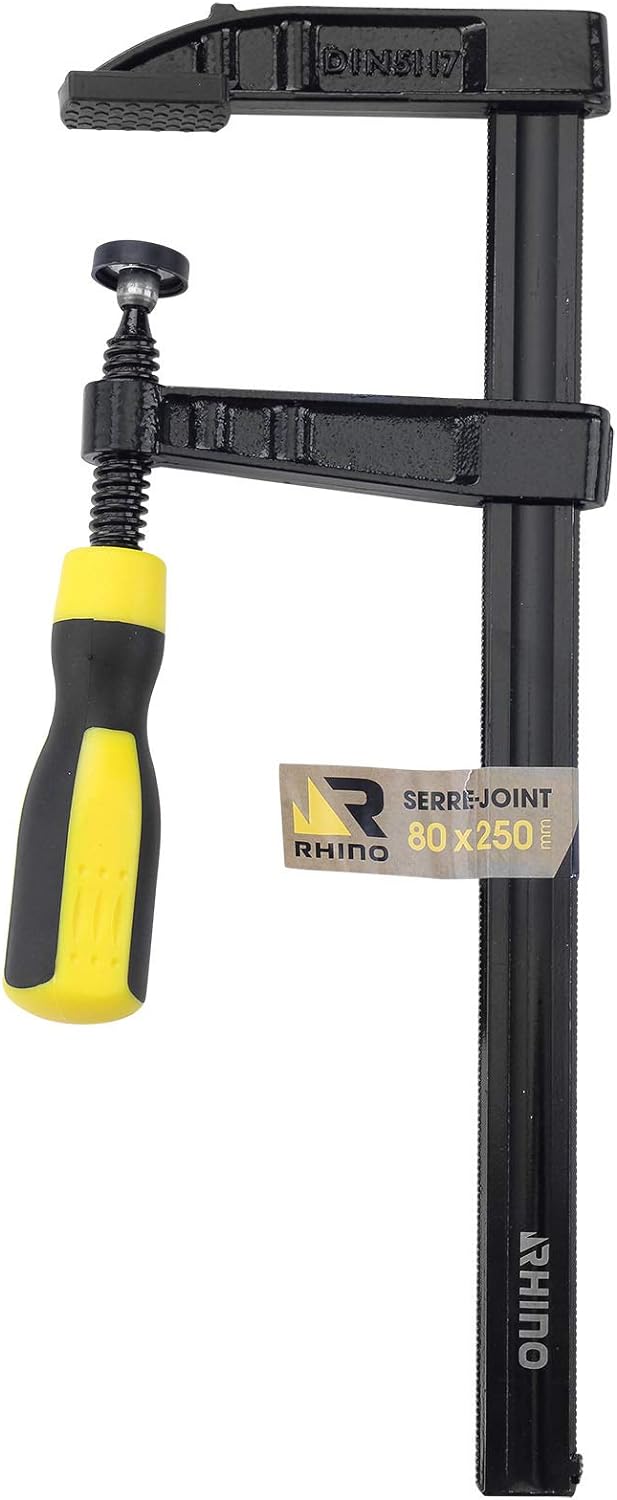 Rhino NC 3.150 Schraubzwinge 80 x 250 mm 80 x 250 mm x 9,84 3 cm 41422 80 x 250mm, 80 x 250mm