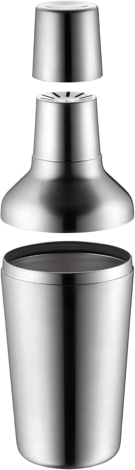 WMF Matroschka Cocktail Set 5-teilig, Barset mit Edelstahl Cocktail Shaker 700ml, Barmass, Cocktail