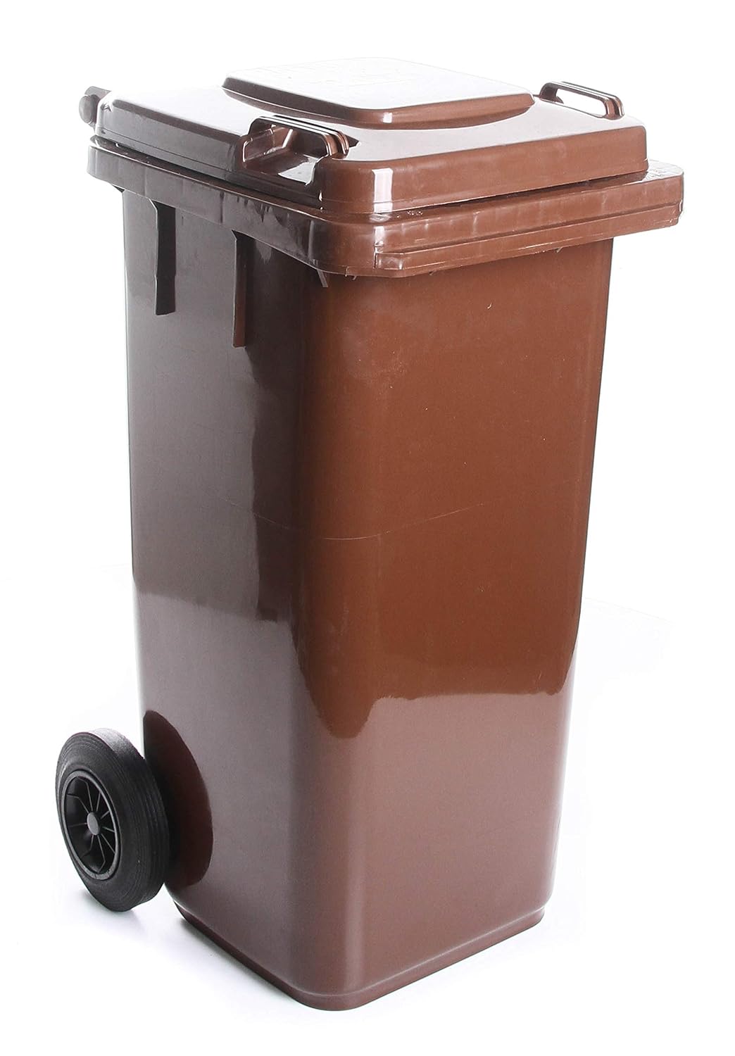 rg-vertrieb Mülltonne Müllbehälter 120L mit Deckel Biotonne Abfalleimer Gross mit Deckel 2 Rad Behäl
