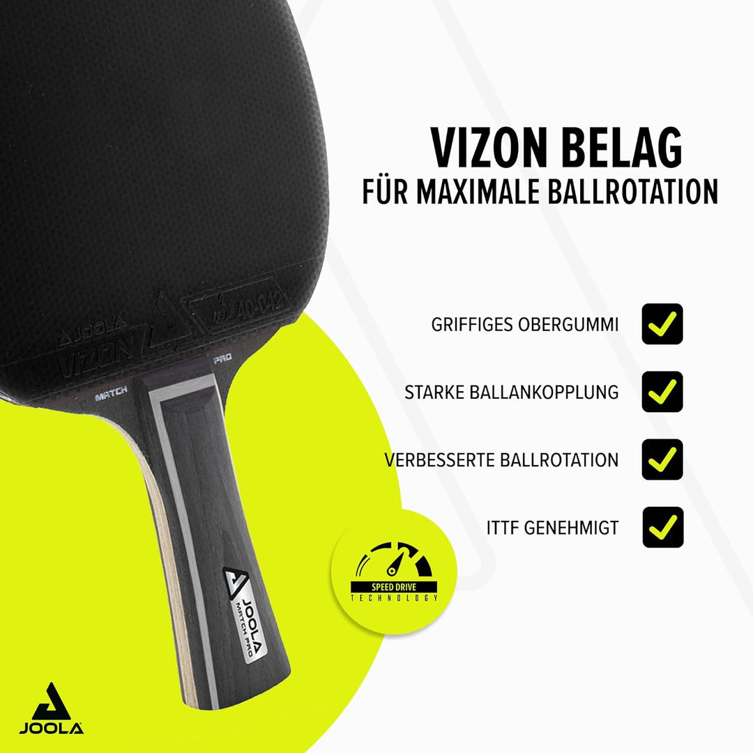 JOOLA Tischtennis Set inklusive Tischtennisschläger, Tischtennisbälle, Tischtennishülle, Tischtennis