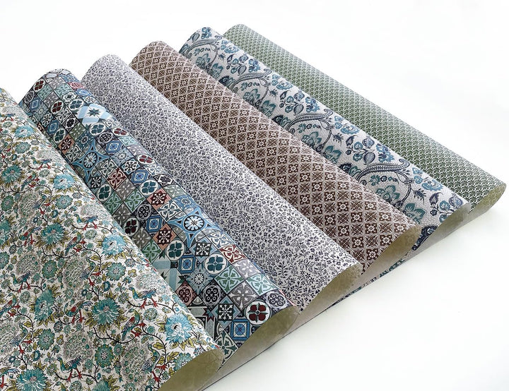 Tassotti | Elegantes klassisches Geschenkpapier | Set mit 6 verschiedenen Blättern, 50 x 70 cm, 85 g