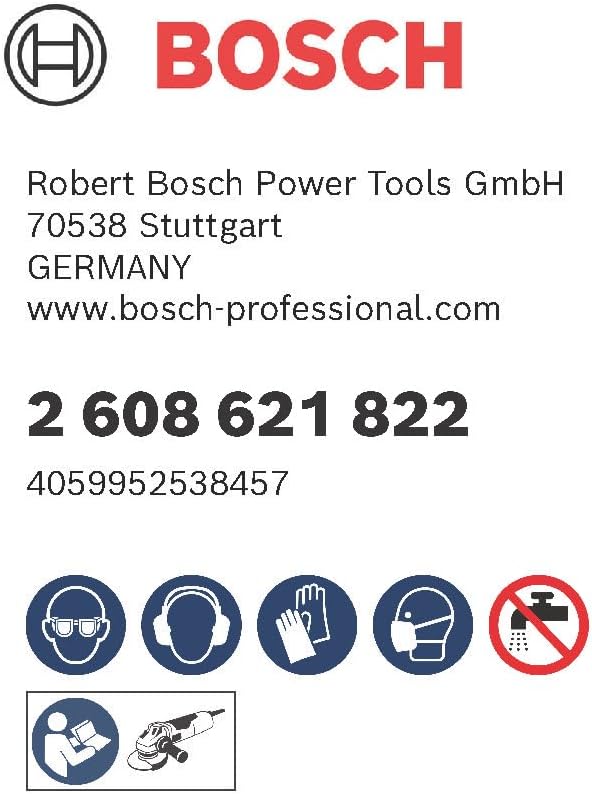 Bosch Professional 25x Expert R782 Prisma Ceramic X-LOCK Fiberscheiben (für Stahl, Edelstahlbleche,