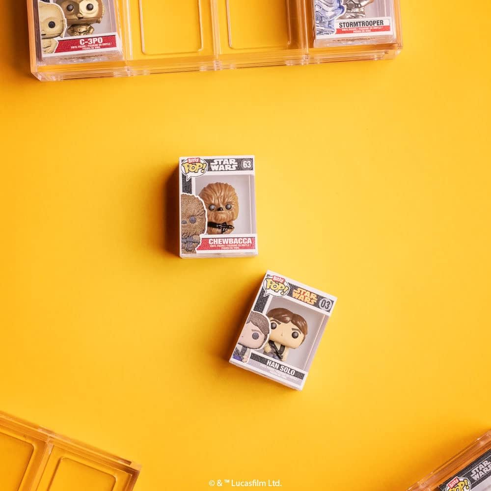 Funko Bitty Pop! Star Wars - Princess Leia™, R2-D2™, C-3PO™ und eine Überraschungs-Mini-Figur - 0.9