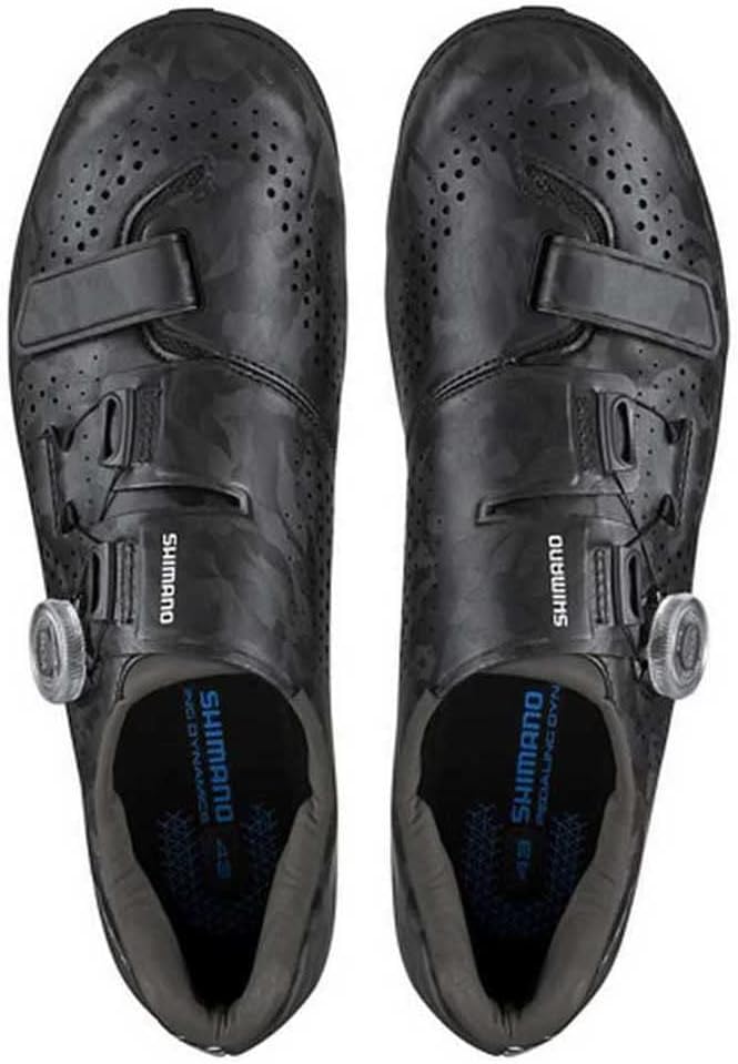 SHIMANO Unisex Brx600l47 Schuhe RX6 (RX600), Schwarz, Grösse 47