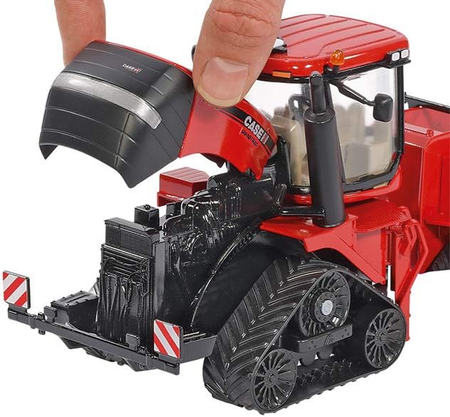 siku 3275, Case IH Quadtrac 600 Raupenschlepper Traktor, 1:32, Metall/Kunststoff, Rot, Funktionales