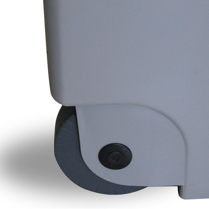 Well Home Recyclingbehälter, 110 Liter, geschlossen, Blau, 88 x 57 x 42 cm
