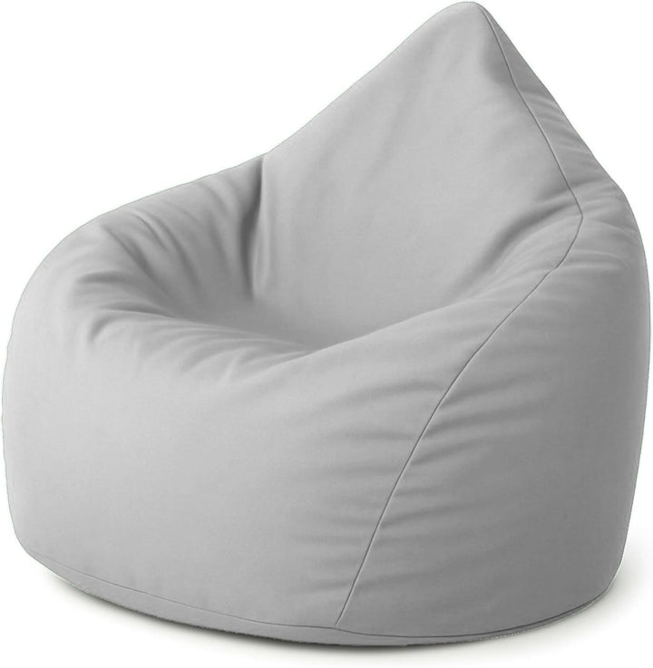 PATCH HOME Patchhome Sitzsack Tropfenform mit Reissverschluss Nachfüllbar - für In &amp; Outdoor - mit S