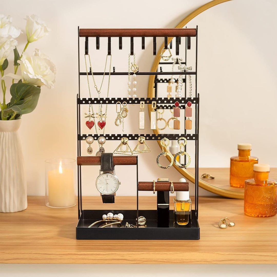 ProCase Schmuckständer Schmuckhalter für Ohrring Ohrstecker Ketten Schmuck Organizer Jewelry Ständer