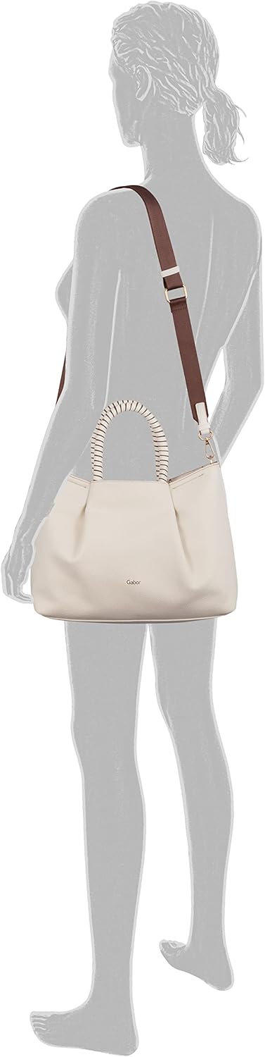 Gabor Damen Andie Shopper 39 x 12 x 26 Weiss, 39 x 12 x 26 Weiss