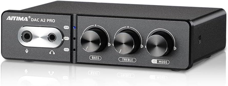 AIYIMA DACA2 PRO Gaming DAC Kopfhörerverstärker Hub USB Mini Stereo Hi-Fi Decoder Optisch/Koaxial zu