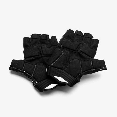 100% Exceeda Gel-Handschuh für Herren, kurz S Schwarz, S Schwarz
