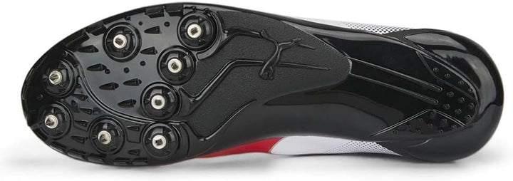 Puma Herren Evospeed Prep Sprint 3Leichtathletikschuh 44 EU Puma Weiss Puma Schwarz Puma Rot, 44 EU