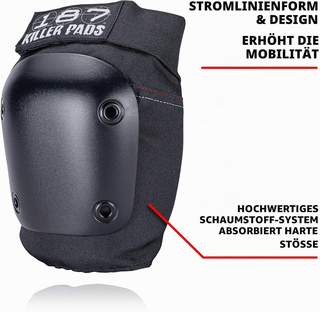 187 Fly Knee Pads Black-XS