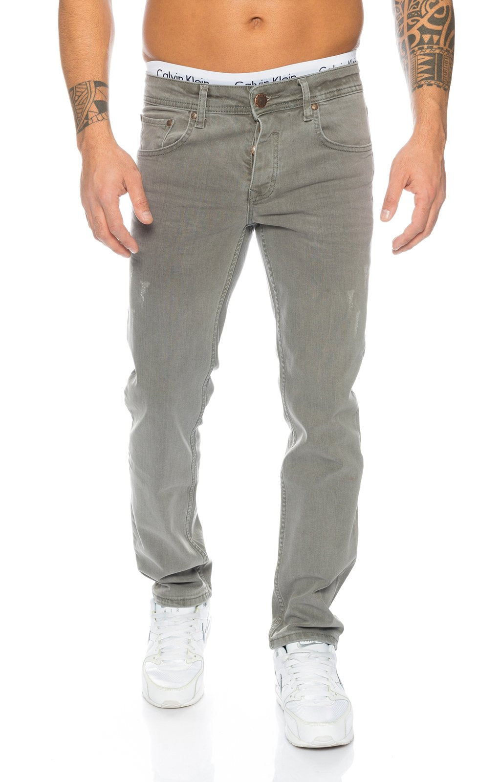 Rock Creek Herren Jeans Hose Denim Stretch Regular Fit Jeanshose Stonewashed W29-W44 29W / 30L Rc-20