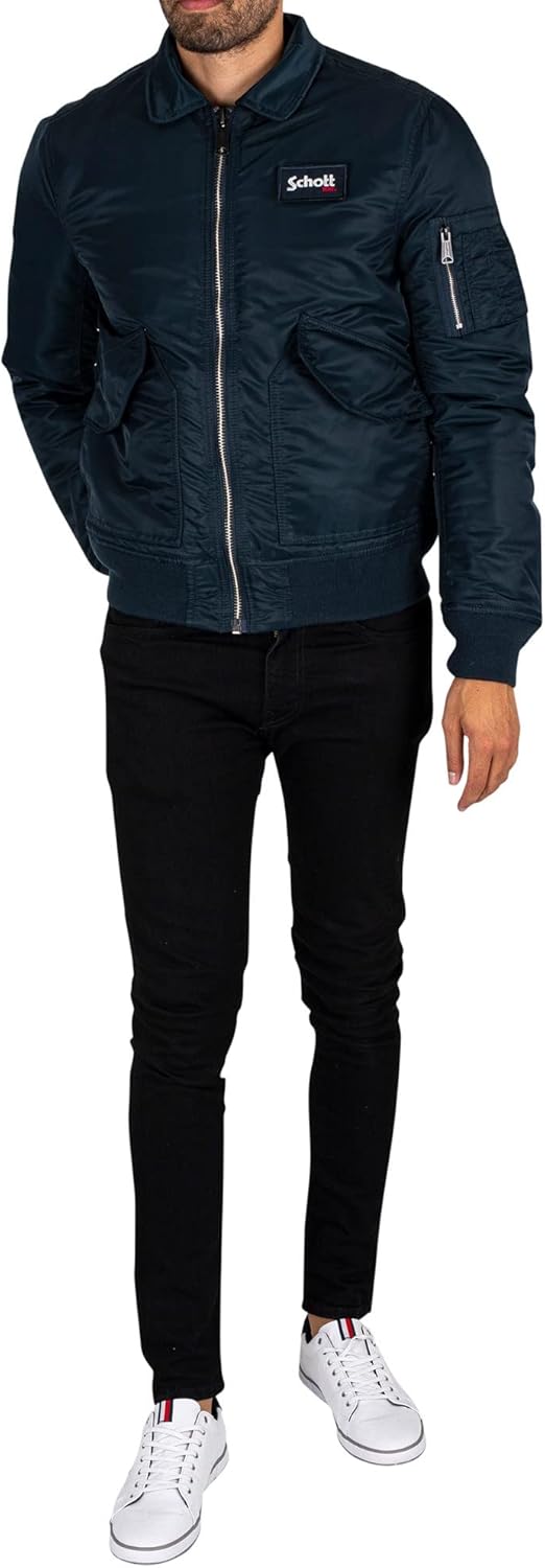 Schott NYC Unisex Bombers XS marine, XS marine
