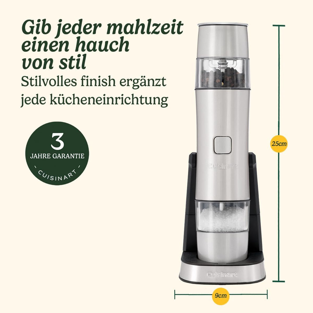 Cuisinart SG6SE Elektrische Gewürzmühle, Perlgrau Pearl, Pearl