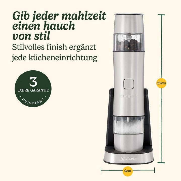 Cuisinart SG6SE Elektrische Gewürzmühle, Perlgrau Pearl, Pearl