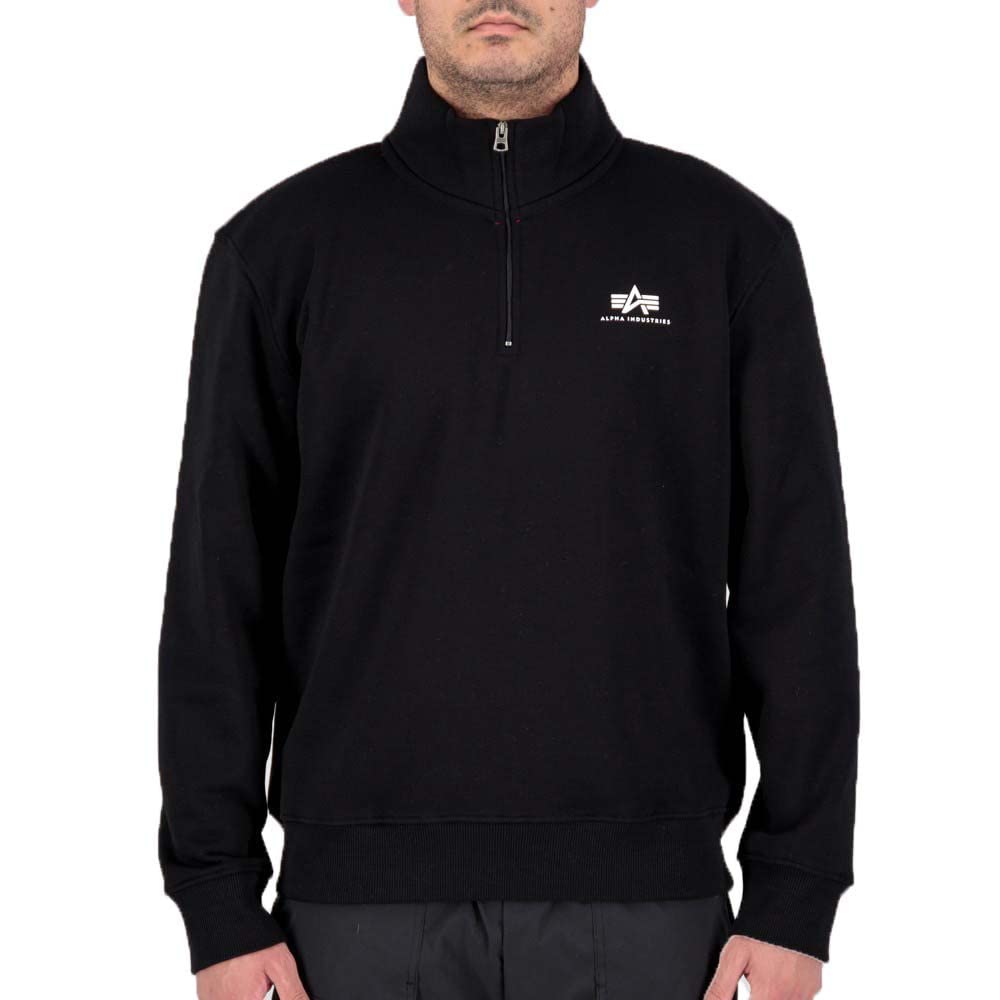 Alpha Industries Herren Alpha Industries Half Zip Sweater Sl Sweatshirt für Herren Sweatshirt (1er P