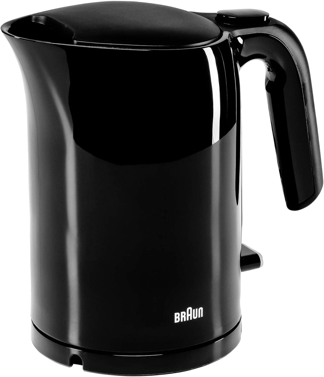 Braun Household WK 3000 BK Wasserkocher | Füllmenge 1,0 l | 2.200 Watt | Schnellkochsystem | Herausn