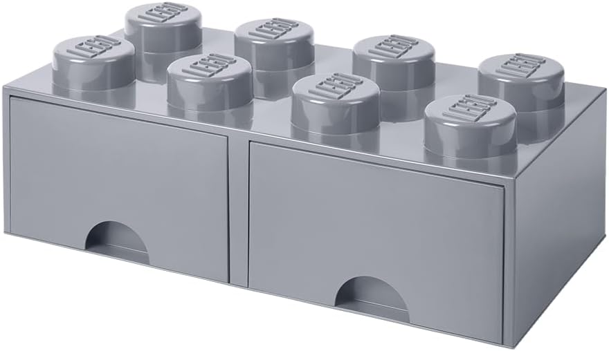 LEGO 4006 Aufbewahrungsbox, Plastik, Legion/m. Stone Grey, 50 x 25 x 18 cm 50 x 25 x 18 cm Legion/M.
