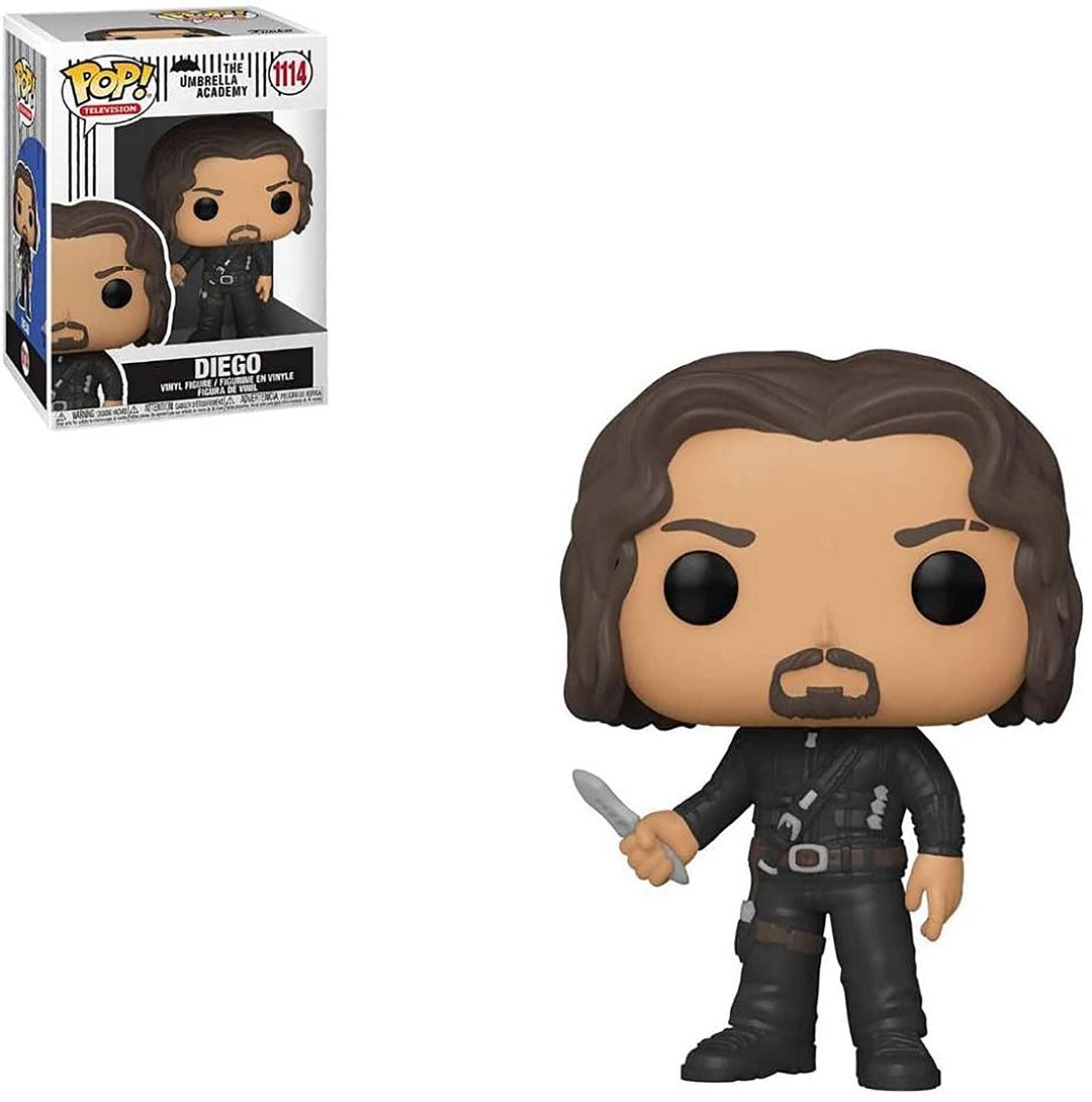 Funko Pop! TV: Umbrella Academy - Diego Hargreeves Vinyl - Vinyl-Sammelfigur - Geschenkidee - Offizi