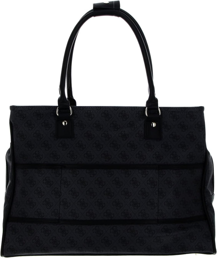GUESS Damen Jesco Shopper Tote Bag Anthrazit, Kohlefarben