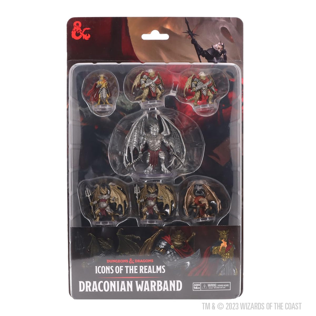 WizKids Dungeons and Dragons Icons of The Realms Drakonische Kriegsland-Miniaturen
