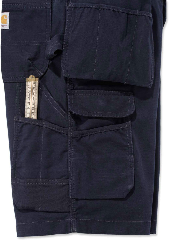 Carhartt Herren Rugged Flex Relaxed Fit Ripstop Cargo-Arbeitsshorts mit Mehreren Taschen Work Utilit