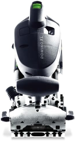 Festool Dübelfräse DF 700 EQ-Plus DOMINO XL (mit DOMINO Fräser, Zusatzanschlag, leere Dübelbox, Gabe