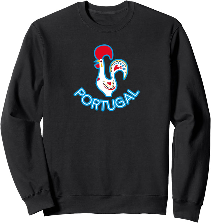 Hergestellt in Portugal Galo de Barcelos Amor Portugues Sweatshirt