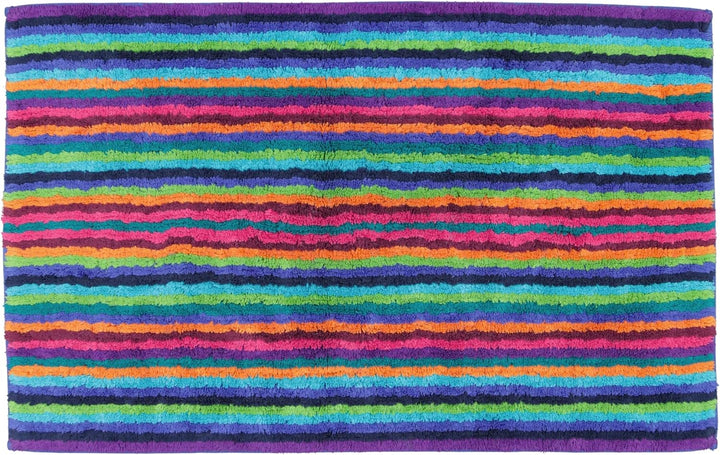 Cawö - Badteppich 7048 - Streifen - 84 multicolor Mehrfarbig, Mehrfarbig