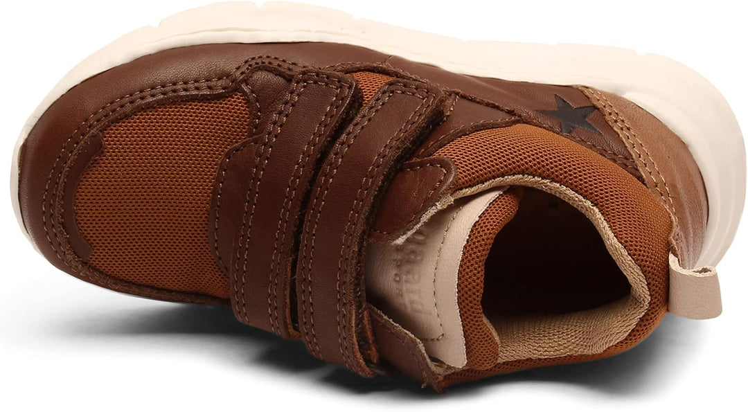 Bisgaard Unisex Kinder Pan V Sneaker 34 EU Chocolate, 34 EU Chocolate