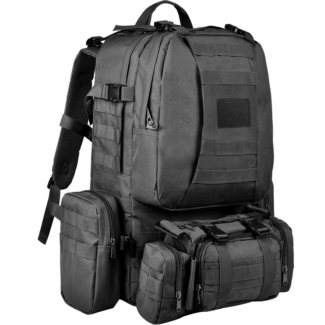 Taktischer Rucksack, 60L Militär Armee Rucksack, grosser Survival Molle Tagesrucksack für Herren und
