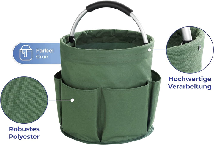 WENKO DIE BESSERE IDEE Universal-Reinigungs-Caddy Grün, Grün