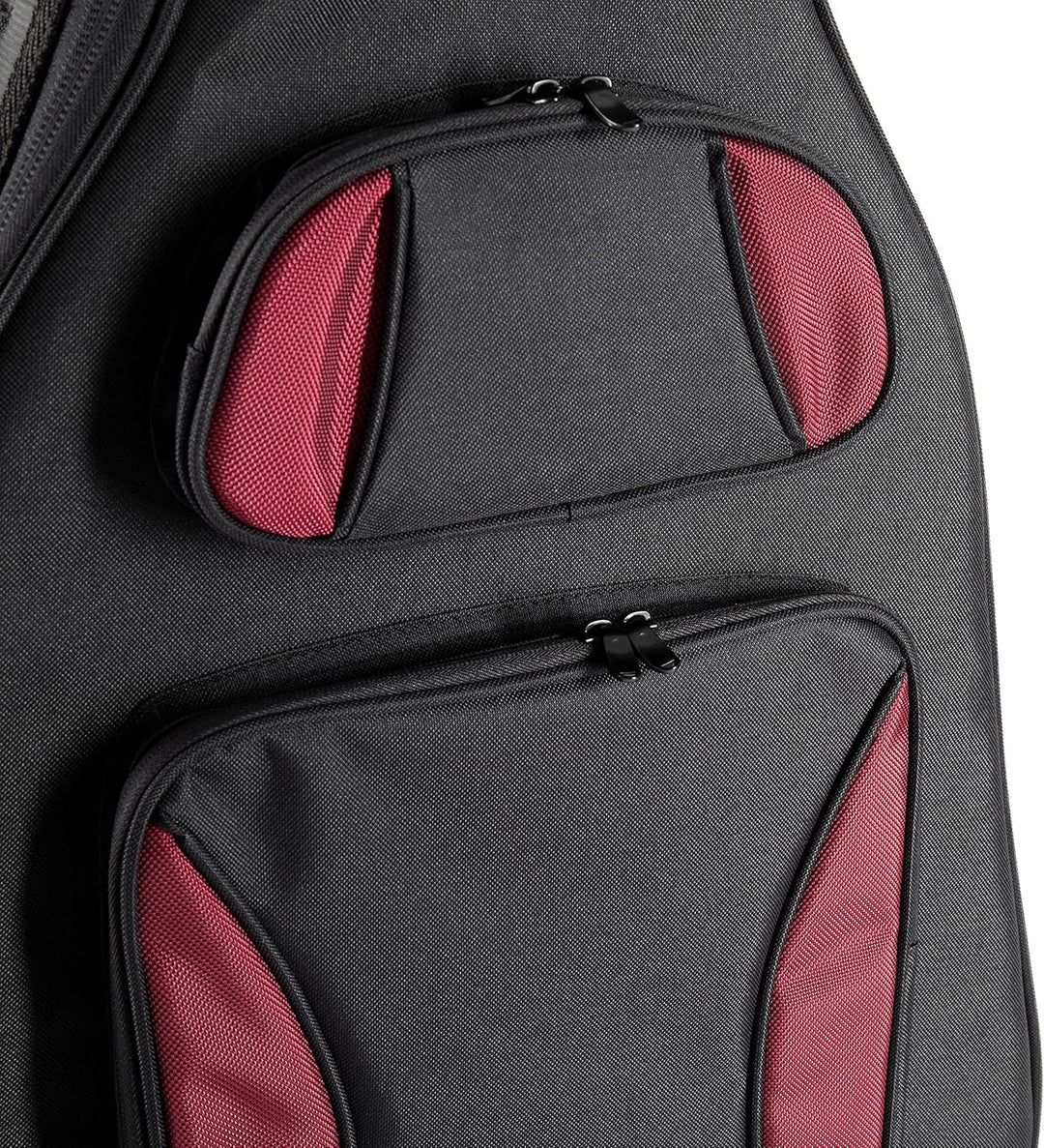 Fame Gigbag für Westerngitarre, Dreadnought, Grand Auditorium, Dicke Polsterung, Halsstütze, 3 Zubeh