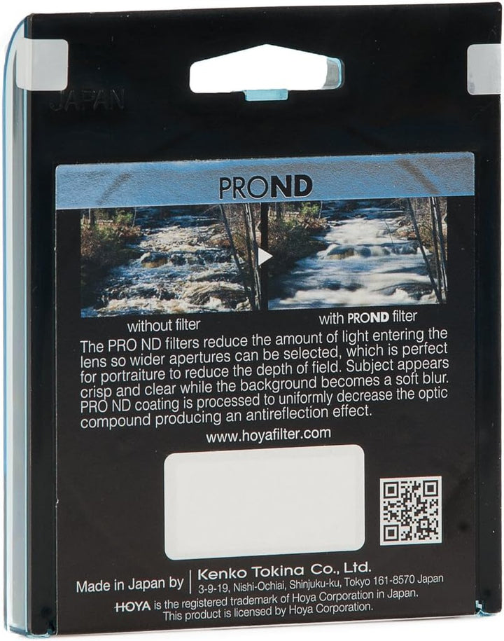 Hoya PRO ND 2 52mm Filter schwarz, 52mm