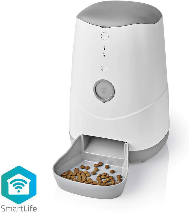 NEDIS SmartLife Futterspender für Haustiere | Wi-Fi | 3,7 l | AndroidT/iOS