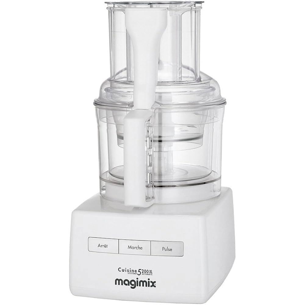 ZZZ_MAGIMIX Küchenroboter Compact 5200 Xl silber/weiss