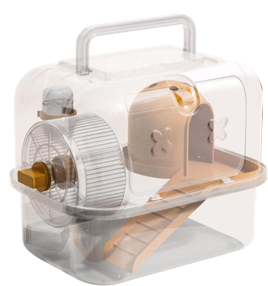 Hamster Transport Käfig, Hamsterreise-Transporter – Entlüftungsauslass für kleine Haustiere | Tragba