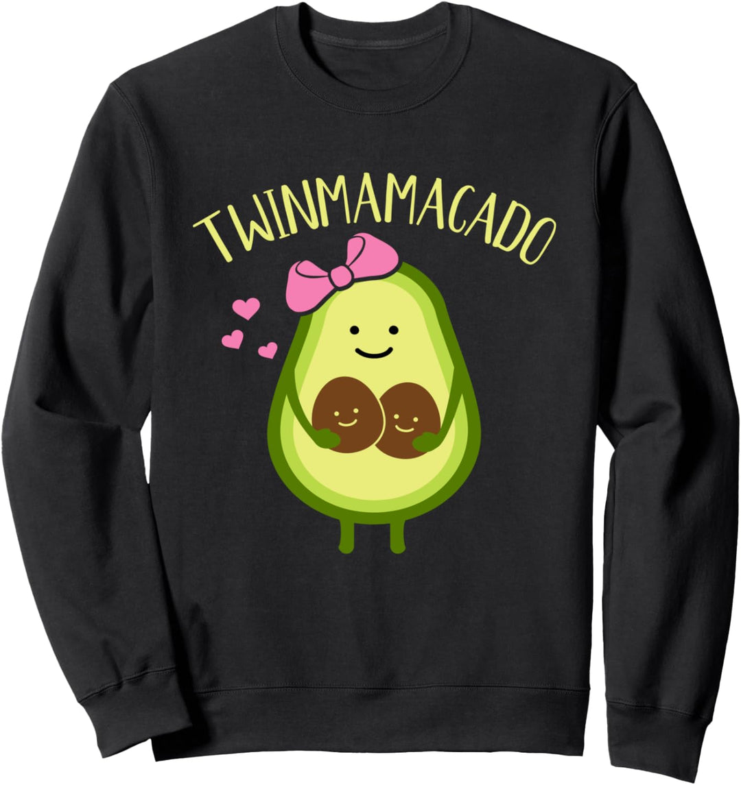 Twin Mamacado für Mama von Zwillingen Sweatshirt