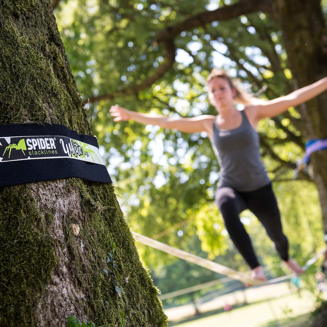 SPIDER SLACKLINE LTSAX - Tree Protection Baumschutz XL - Tree Wear Slackline Schutz Für Bäume - Läng