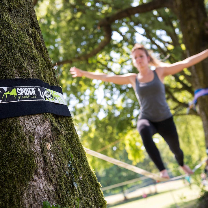 SPIDER SLACKLINE LTSAX - Tree Protection Baumschutz XL - Tree Wear Slackline Schutz Für Bäume - Läng
