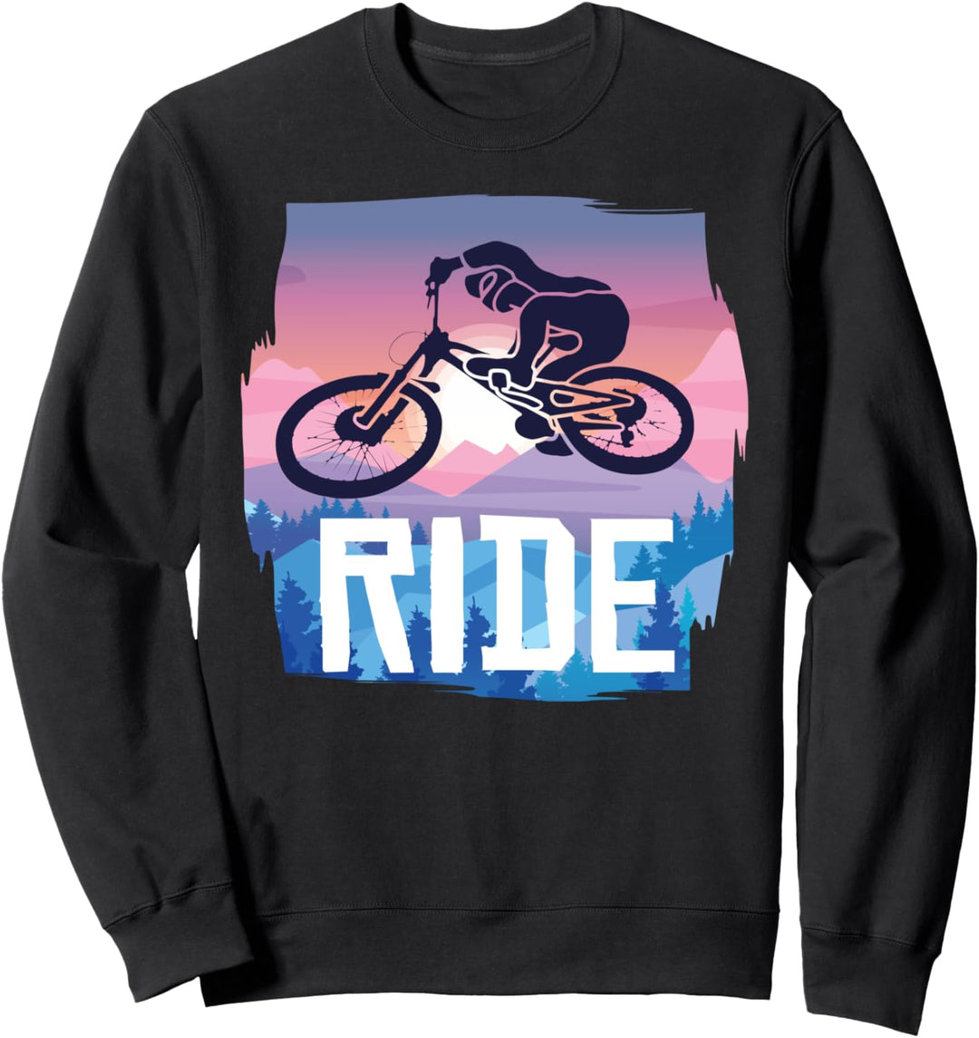 Mountain Bike Ride MTB Mountainbike Downhill Radler Biking Sweatshirt