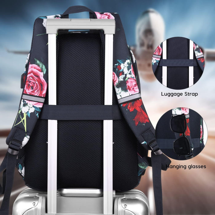 YAMTION Rucksack Frauen Rucksack Laptop Damen,Schulrucksack Mädchen Teenager,Schultasche Mädchen Ruc