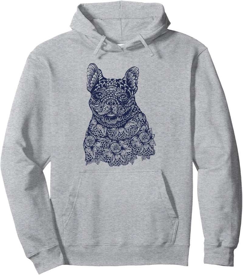 Mandala of Frenchie Pullover Hoodie