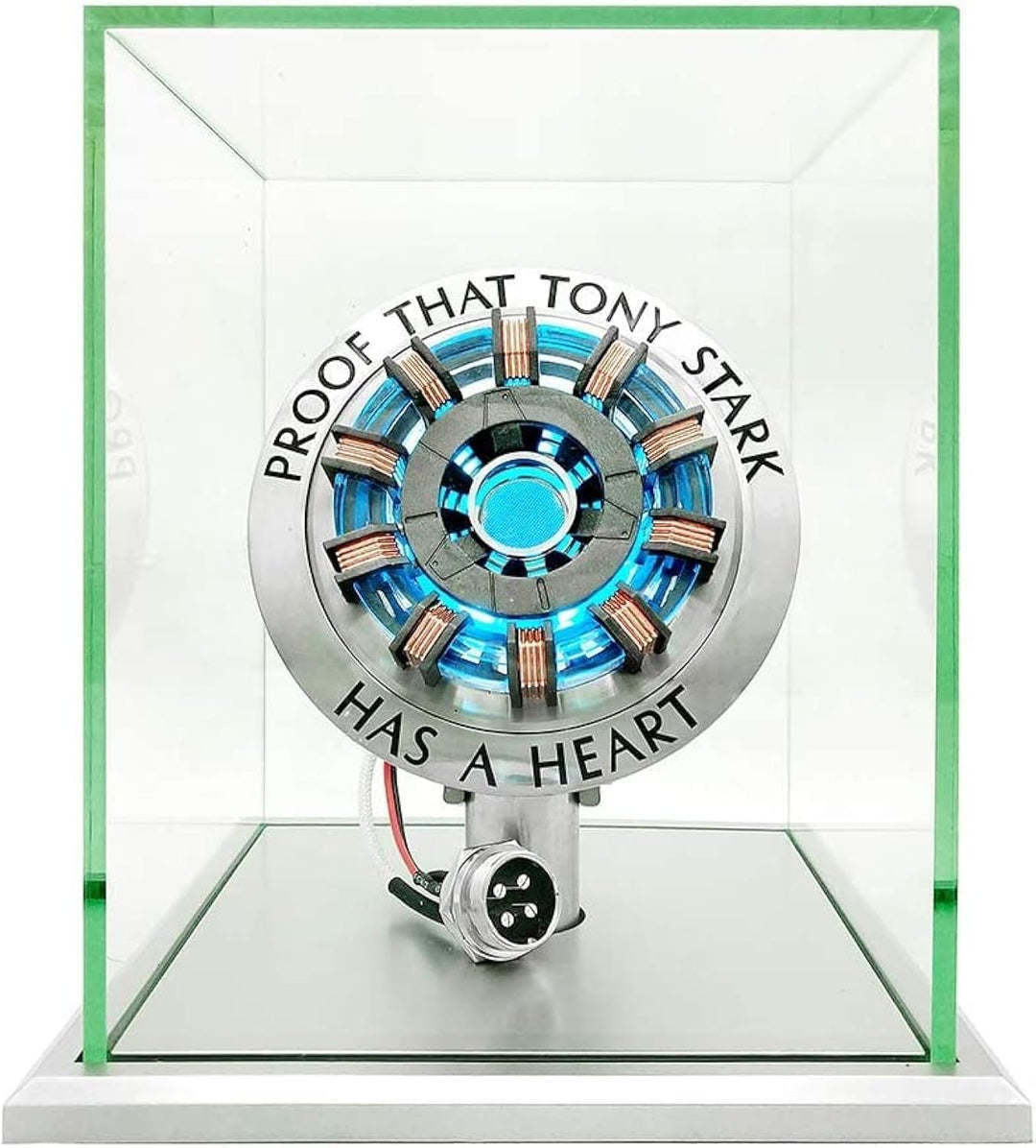 1:1 Iron Man Arc Reactor MK2 DIY USB Finished Product, Vibration Sensor, LED Light, USB Interface, N