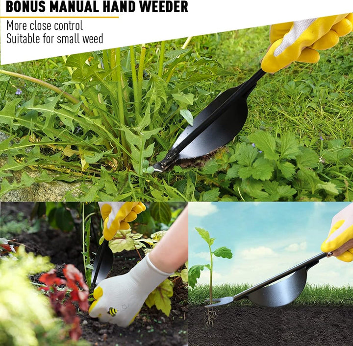 Colwelt 99cm Unkrautstecher für effizientes Entfernen von Unkraut, Stand-Up Unkrautentferner Kein Ve