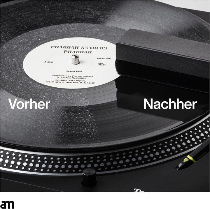 AM Clean Sound Premium Schallplatten Reinigung und Pflege Kit - LP Platten Reinigungsset | Record Cl